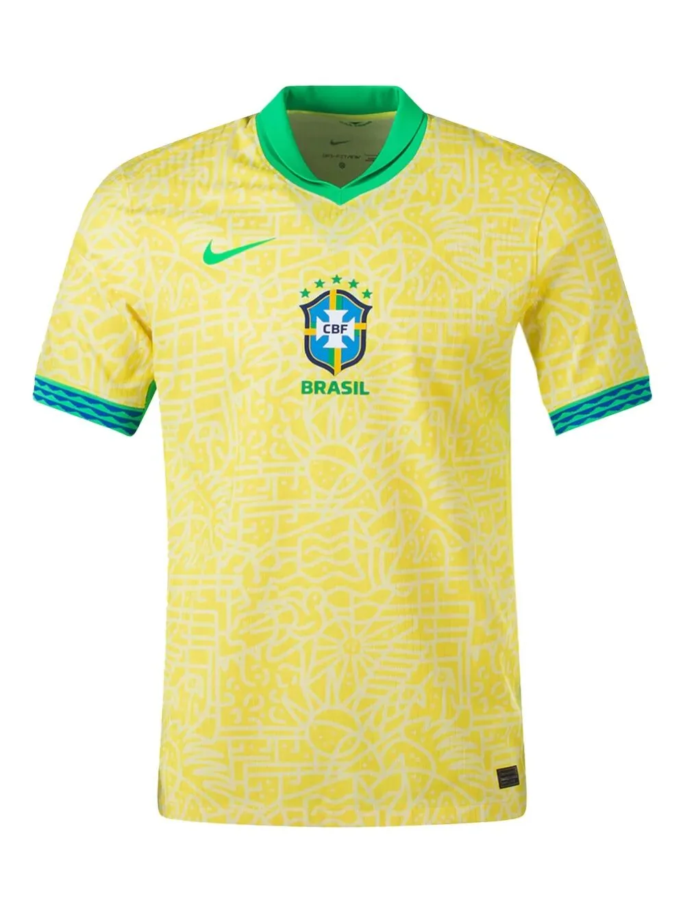 Brazil 2024 Stadium Home Jersey